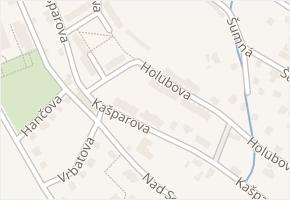 Holubova v obci Liberec - mapa ulice