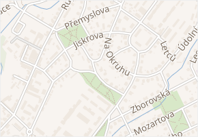 Jaselská v obci Liberec - mapa ulice