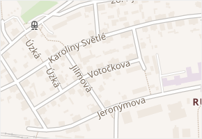 Karoliny Světlé v obci Liberec - mapa ulice