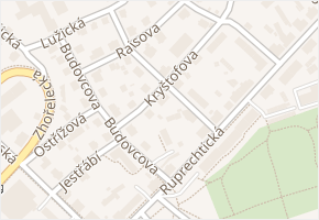 Kozinova v obci Liberec - mapa ulice