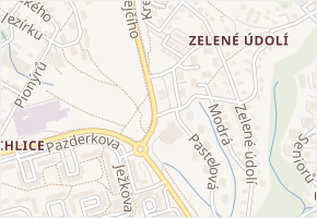 Krejčího v obci Liberec - mapa ulice