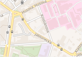 Kristiánova v obci Liberec - mapa ulice