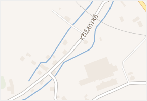 Křižanská v obci Liberec - mapa ulice