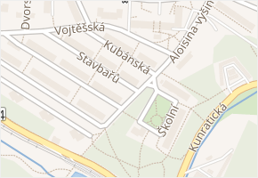Kubánská v obci Liberec - mapa ulice