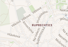 Markova v obci Liberec - mapa ulice