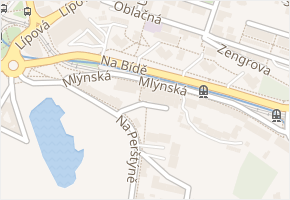 Na Bídě v obci Liberec - mapa ulice