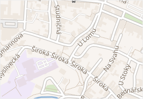 Na Ladech v obci Liberec - mapa ulice