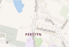 Na Perštýně v obci Liberec - mapa ulice