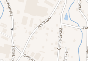 Na Srázu v obci Liberec - mapa ulice