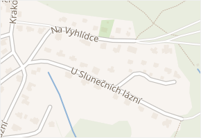 Na Vyhlídce v obci Liberec - mapa ulice