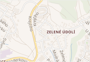 Nachová v obci Liberec - mapa ulice