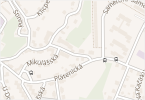 nám. Pod Branou v obci Liberec - mapa ulice