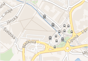 nám. Soukenné v obci Liberec - mapa ulice