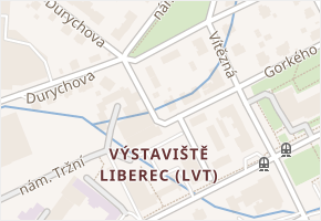 nám. Štefánikovo v obci Liberec - mapa ulice