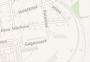 Pačesova v obci Liberec - mapa ulice