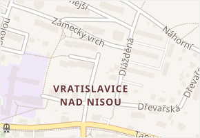 Pampelišková v obci Liberec - mapa ulice