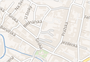 Papírová v obci Liberec - mapa ulice