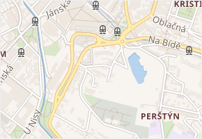 Pod Perštýnem v obci Liberec - mapa ulice