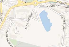 Poutnická v obci Liberec - mapa ulice
