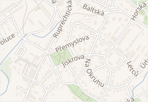 Přemyslova v obci Liberec - mapa ulice