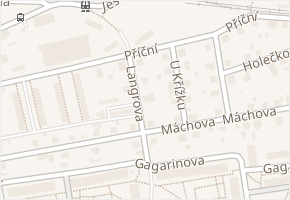 Příční v obci Liberec - mapa ulice