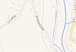 Prosečská v obci Liberec - mapa ulice