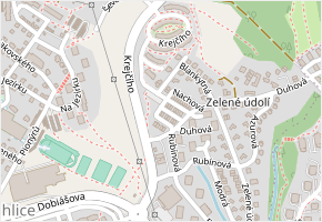 Purpurová v obci Liberec - mapa ulice