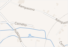 Puškinova v obci Liberec - mapa ulice