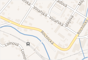 Rochlická v obci Liberec - mapa ulice