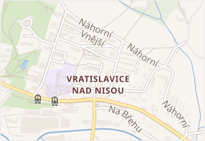 Rudolfova v obci Liberec - mapa ulice