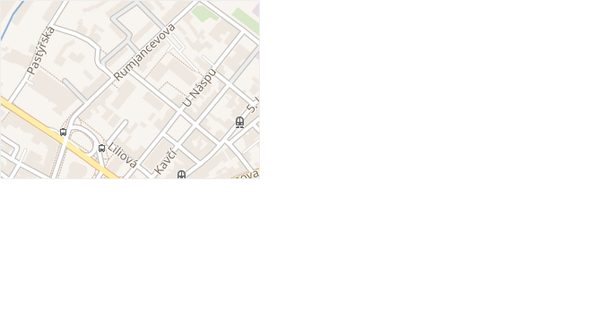 Rumjancevova v obci Liberec - mapa ulice