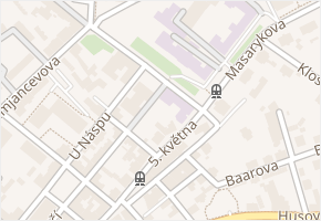 Šamánkova v obci Liberec - mapa ulice