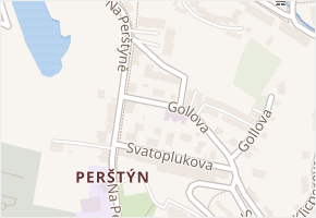 Skřivánčí kámen v obci Liberec - mapa ulice