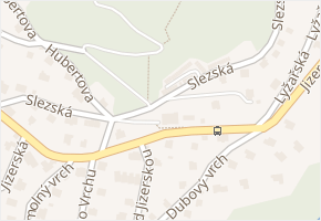 Slezská v obci Liberec - mapa ulice