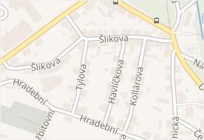 Šlikova v obci Liberec - mapa ulice