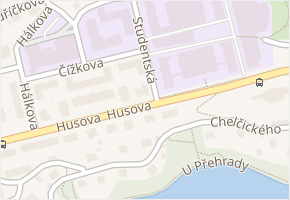 Studentská v obci Liberec - mapa ulice