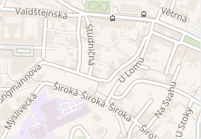 Studničná v obci Liberec - mapa ulice