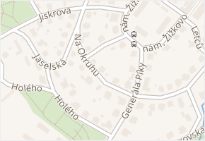 Terronská v obci Liberec - mapa ulice