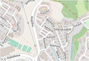 Tyrkysová v obci Liberec - mapa ulice