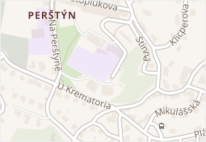 U Jánského kamene v obci Liberec - mapa ulice