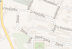 U Potůčku v obci Liberec - mapa ulice