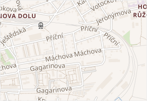 Vajsova v obci Liberec - mapa ulice