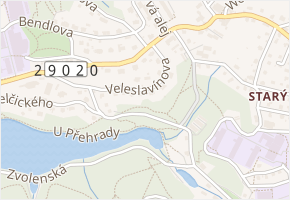Veleslavínova v obci Liberec - mapa ulice