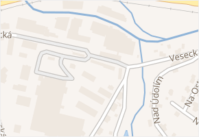 Vesecká v obci Liberec - mapa ulice