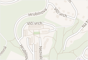 Vlčí vrch v obci Liberec - mapa ulice