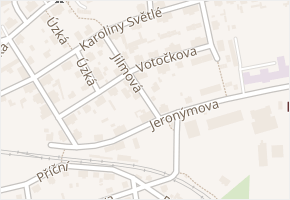 Votočkova v obci Liberec - mapa ulice