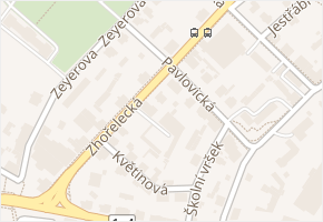 Zhořelecká v obci Liberec - mapa ulice