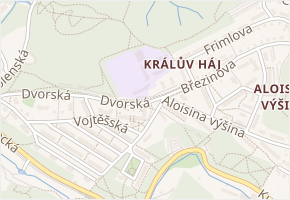 Zvolenská v obci Liberec - mapa ulice