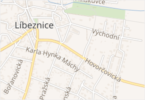 Hovorčovická v obci Líbeznice - mapa ulice