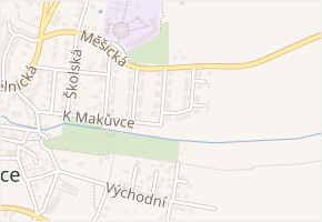 Kojetická v obci Líbeznice - mapa ulice